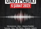 6 Şubat depreminde yitirdiğimiz tüm canlara saygıyla…